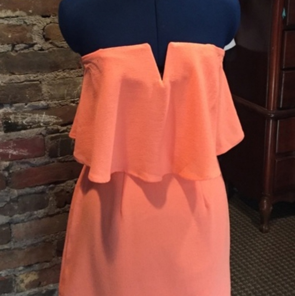 NWT Charlotte Russe mini strapless dress